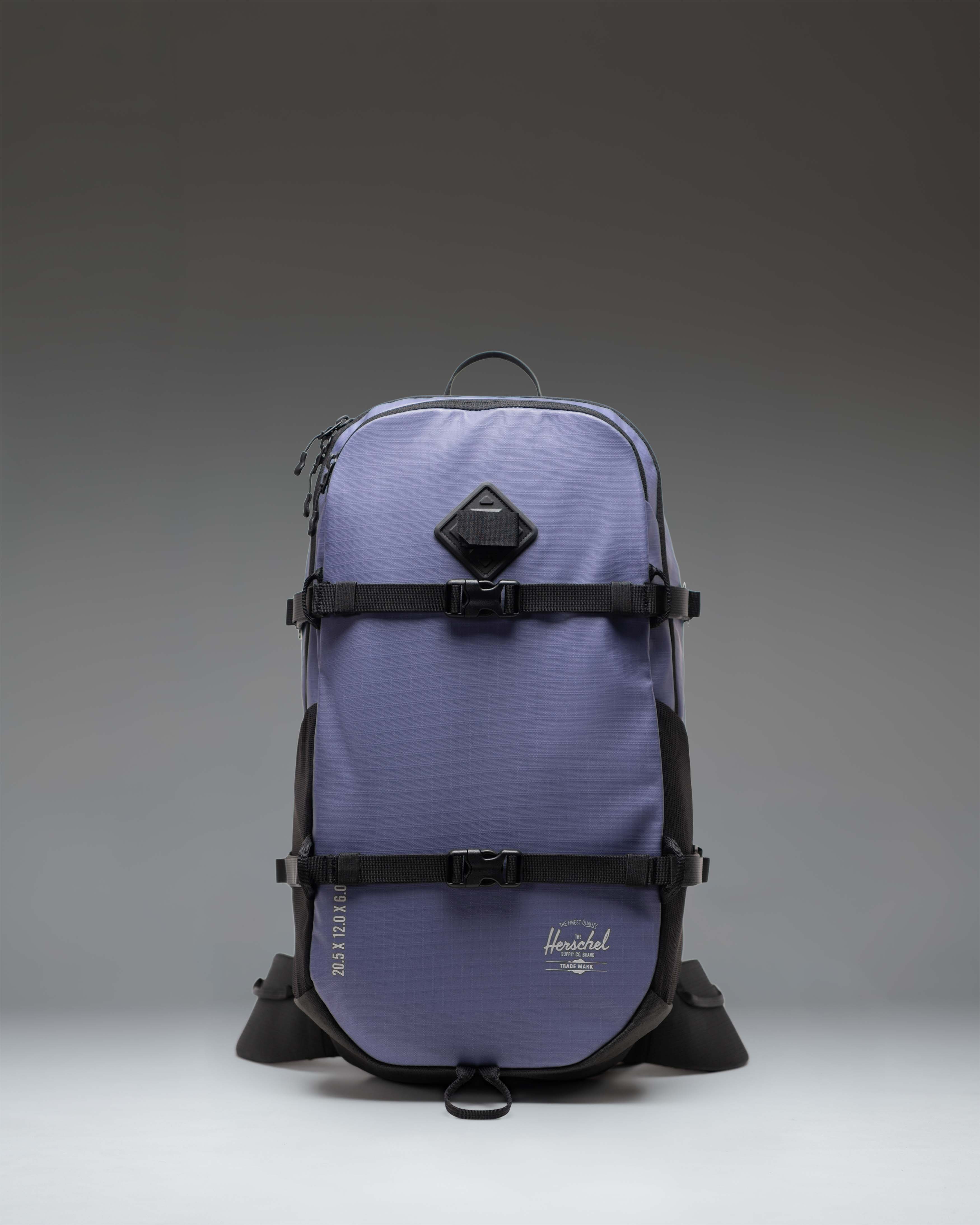 backpacks grey with blue pouch herschel All Season Backpack 29L