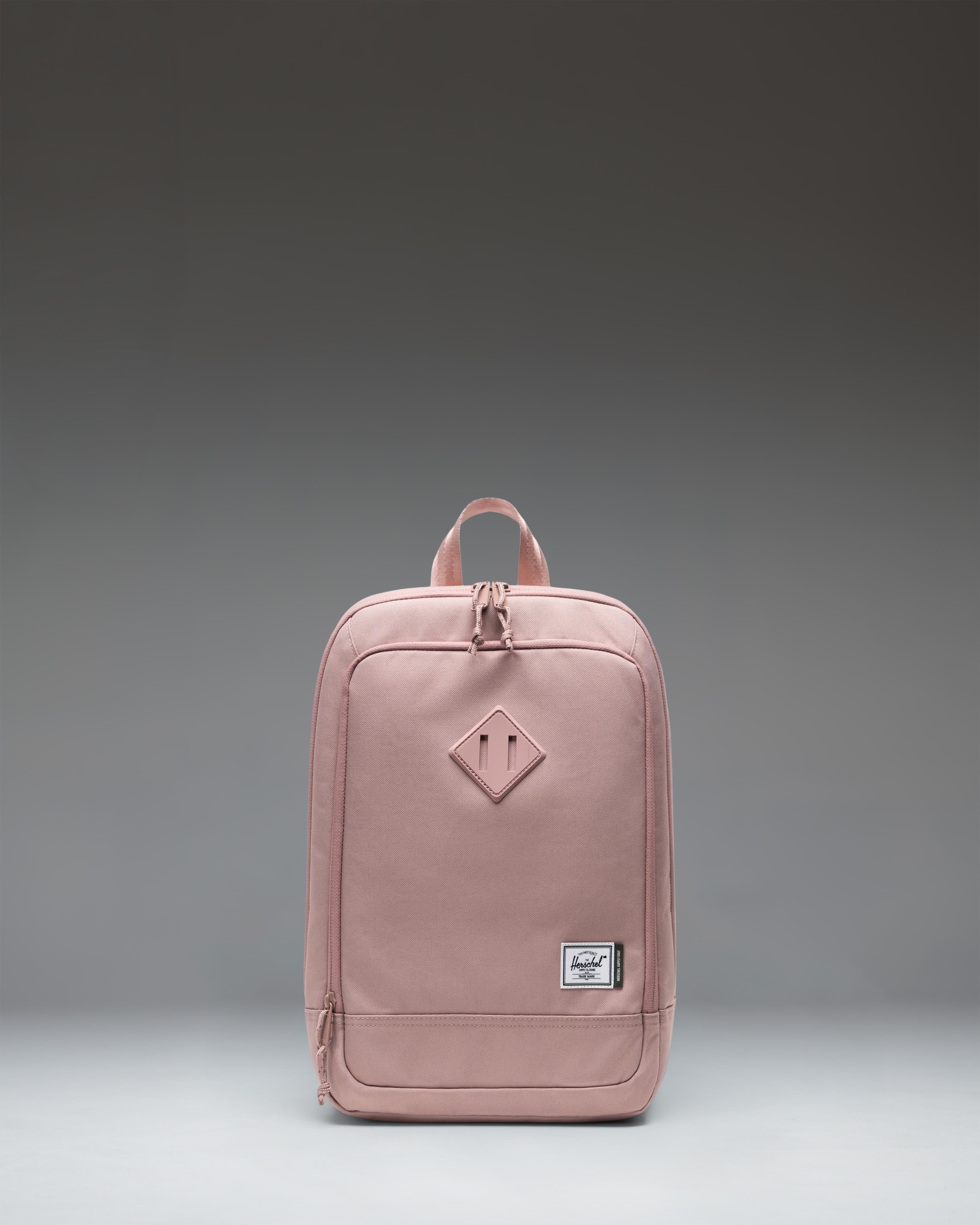 could herschel backpack fit a pair of shoes Heritage Shoe Bag Herschel Supply Co. USA made entirely from durable 100% recycled 600D polyester Herschel Heritage Shoe Bag