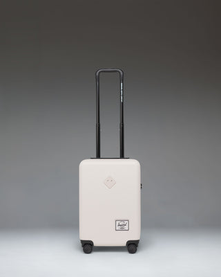 Herschel Heritage Hardshell Carry On Luggage in Moonbeam color.