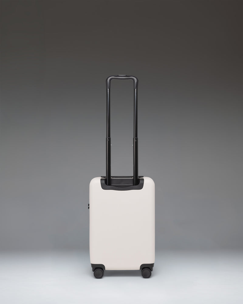 Herschel Heritage Hardshell Carry On Luggage in Moonbeam colorway.