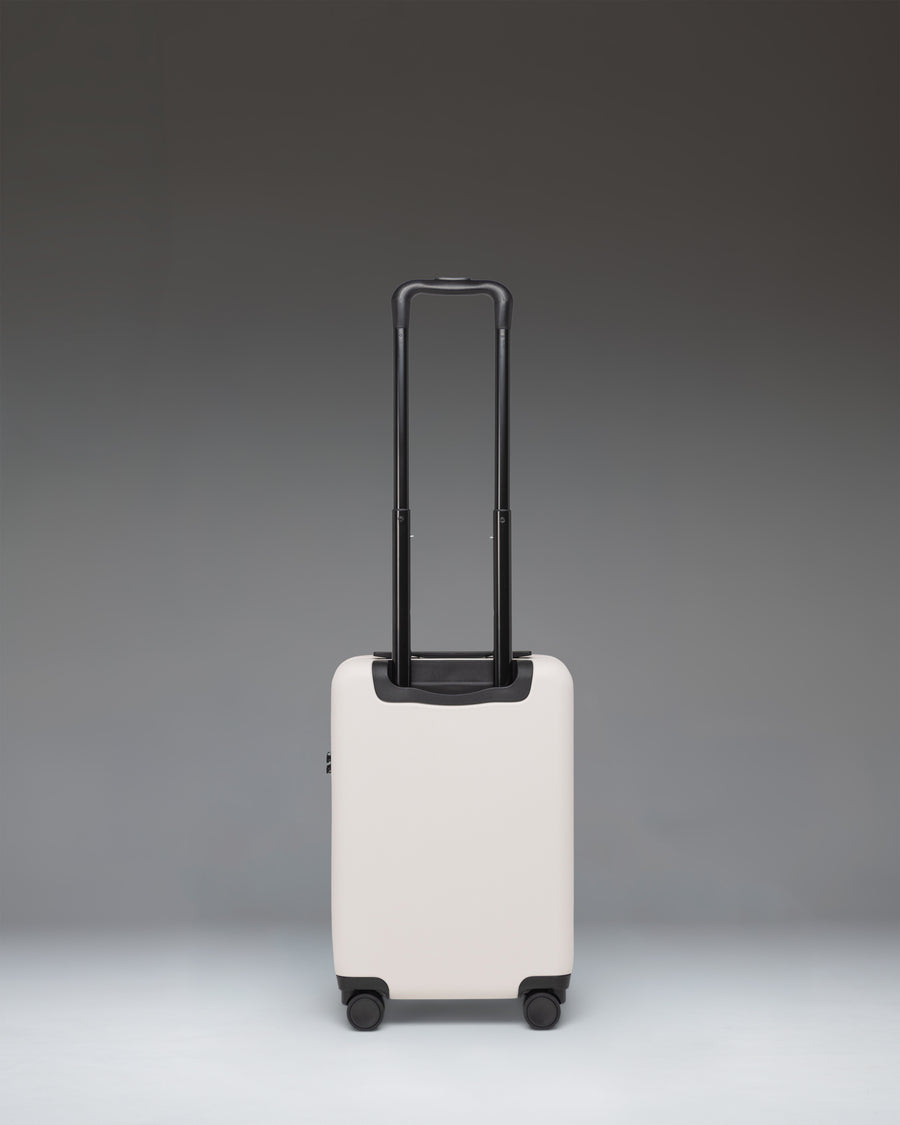 Herschel Heritage Hardshell Carry On Luggage in Moonbeam colorway.