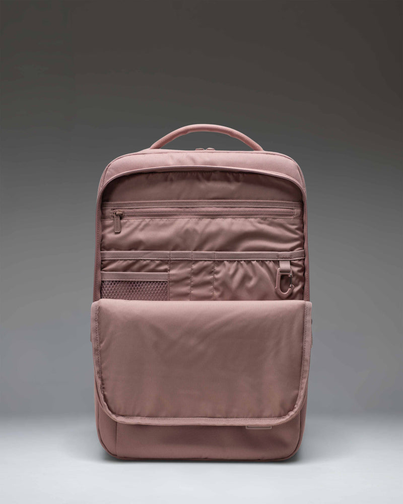 Herschel Supply Co. Kaslo Backpack Tech in Ash Rose Tonal, showcasing its modern design and durable tech-ready compartments.