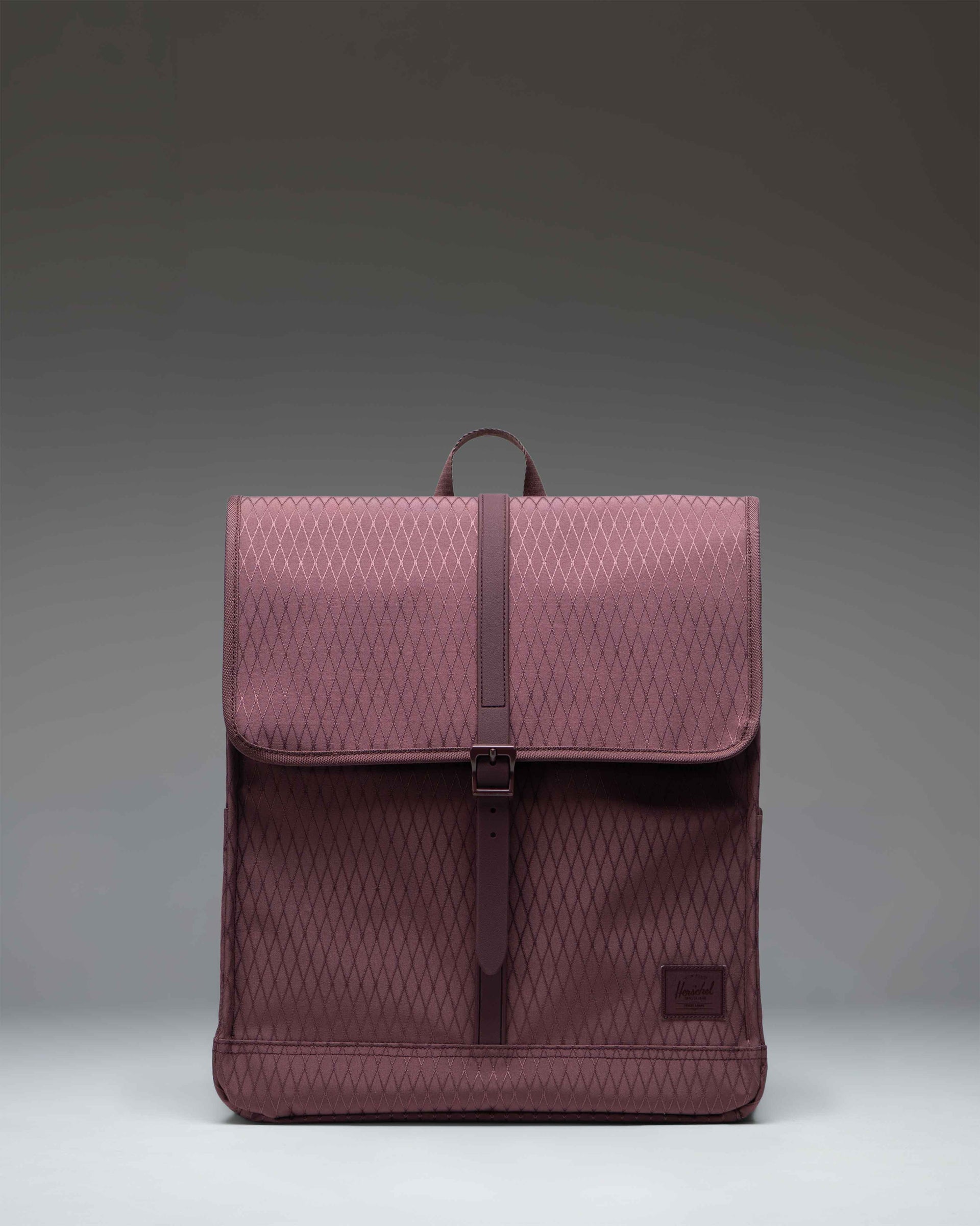 herschel backpack for college Classic Supply Co. USA Prusik cord zipper pulls City Backpack - Huckleberry Diamond
