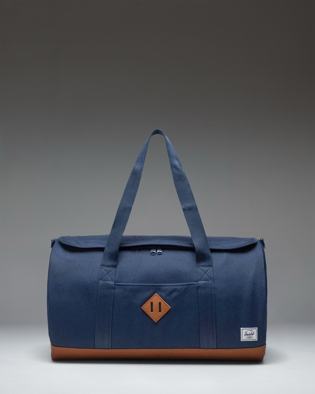 duffle bag backpack herschel Novel Duffle, Light Grey Crosshatch (Limited Edition), Standard - 43L This travel bag Herschel Heritage Duffle - Navy/Saddle