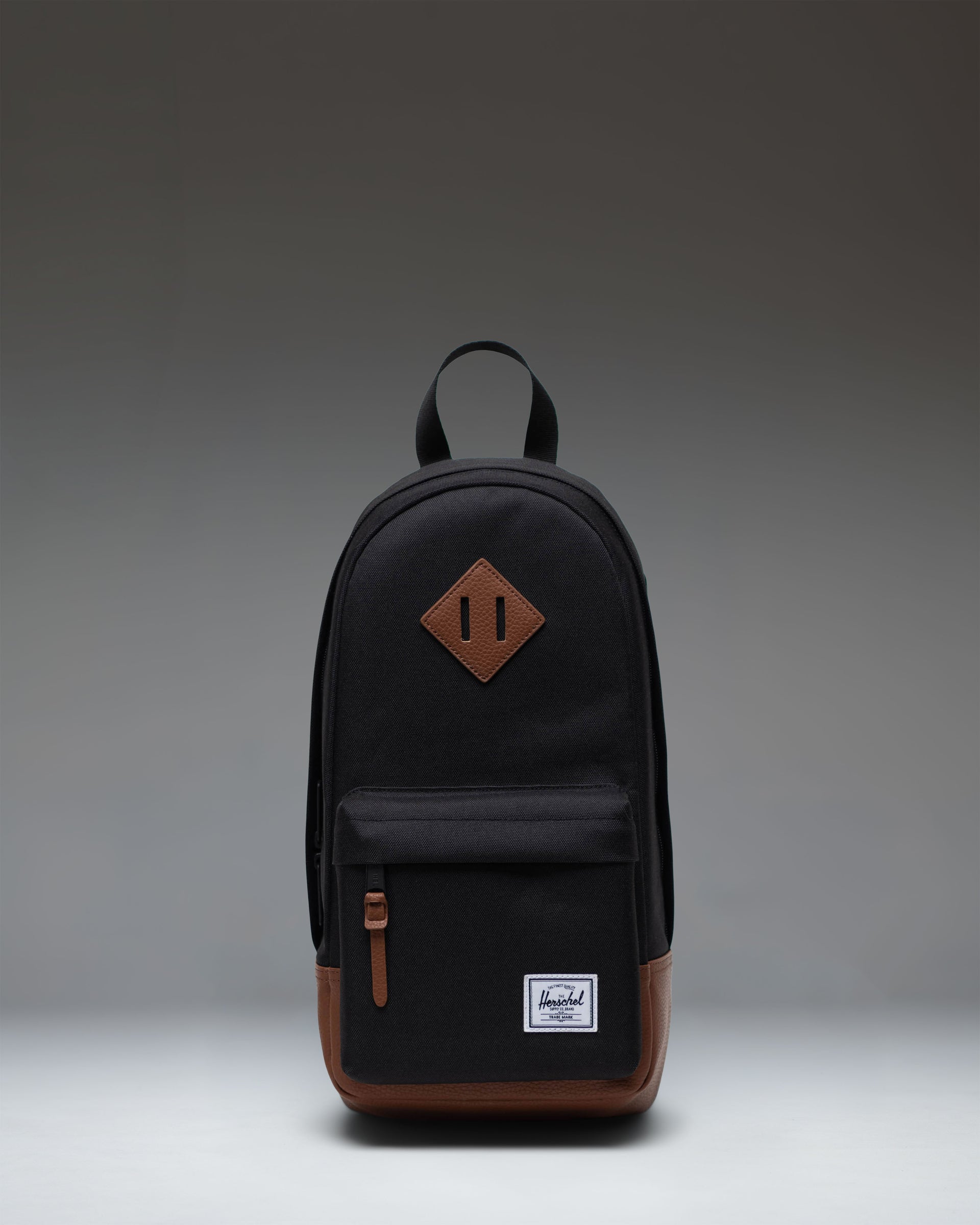 amazon grey herschel backpack Supply Co. Herschel Heritage Backpack, Vapor Diamond/Charcoal Gray, One Size this backpack offers plenty of volume combined with modern functionality.lso externally it convinces across the board and is an accessory for all those who know what style is Heritage Shoulder Bag - Black/Tan