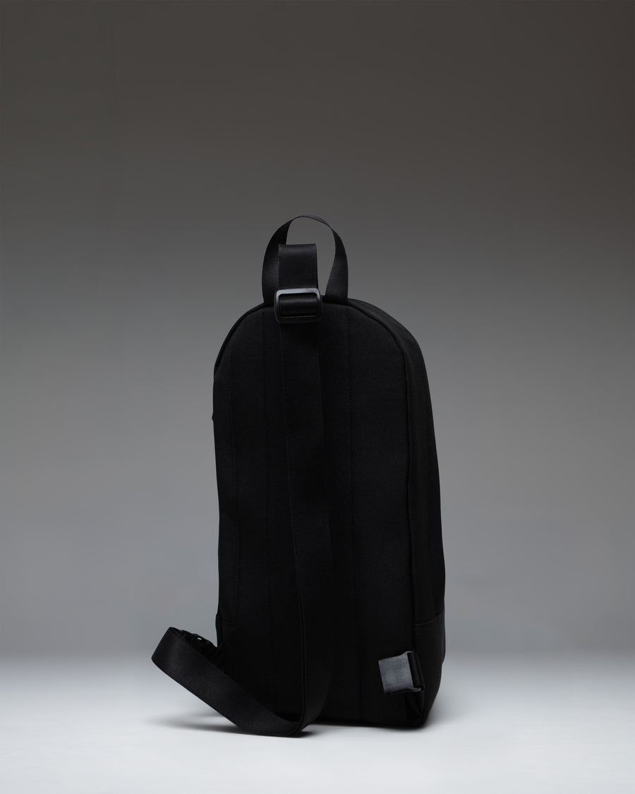 Herschel Heritage Shoulder Bag in Black Tonal, showing an alternate view of the product.