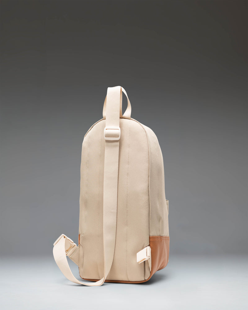 Herschel Heritage Shoulder Bag in Eucalyptus green color, front view.