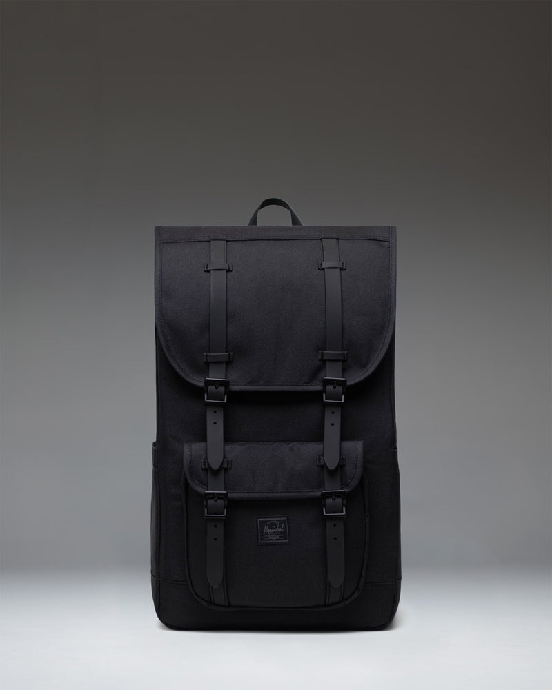 15 inch laptop backpack herschel Classic leading recycled materials from the liner to the label Herschel Little America Laptop Backpack,