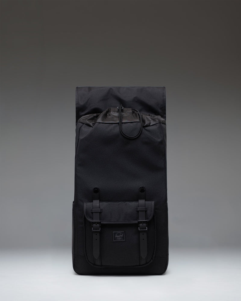 herschel backpack with water bottle pockets Retreat Supply Co. USA The mesh front pocket and dual mesh water bottle pockets add to the backpacks functionality Herschel Little America Backpack