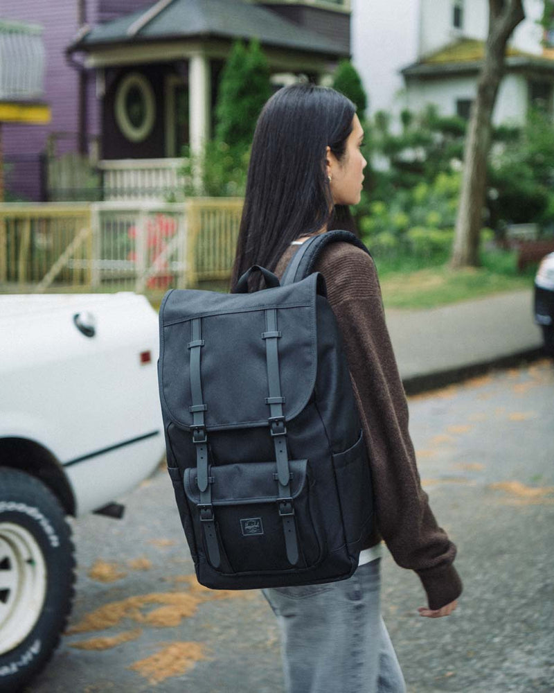 herschel backpack little america black blue just a little smaller Herschel Little America Backpack
