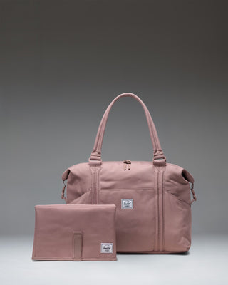 Herschel Supply Co. Strand Duffle Diaper Bag in Ash Rose.
