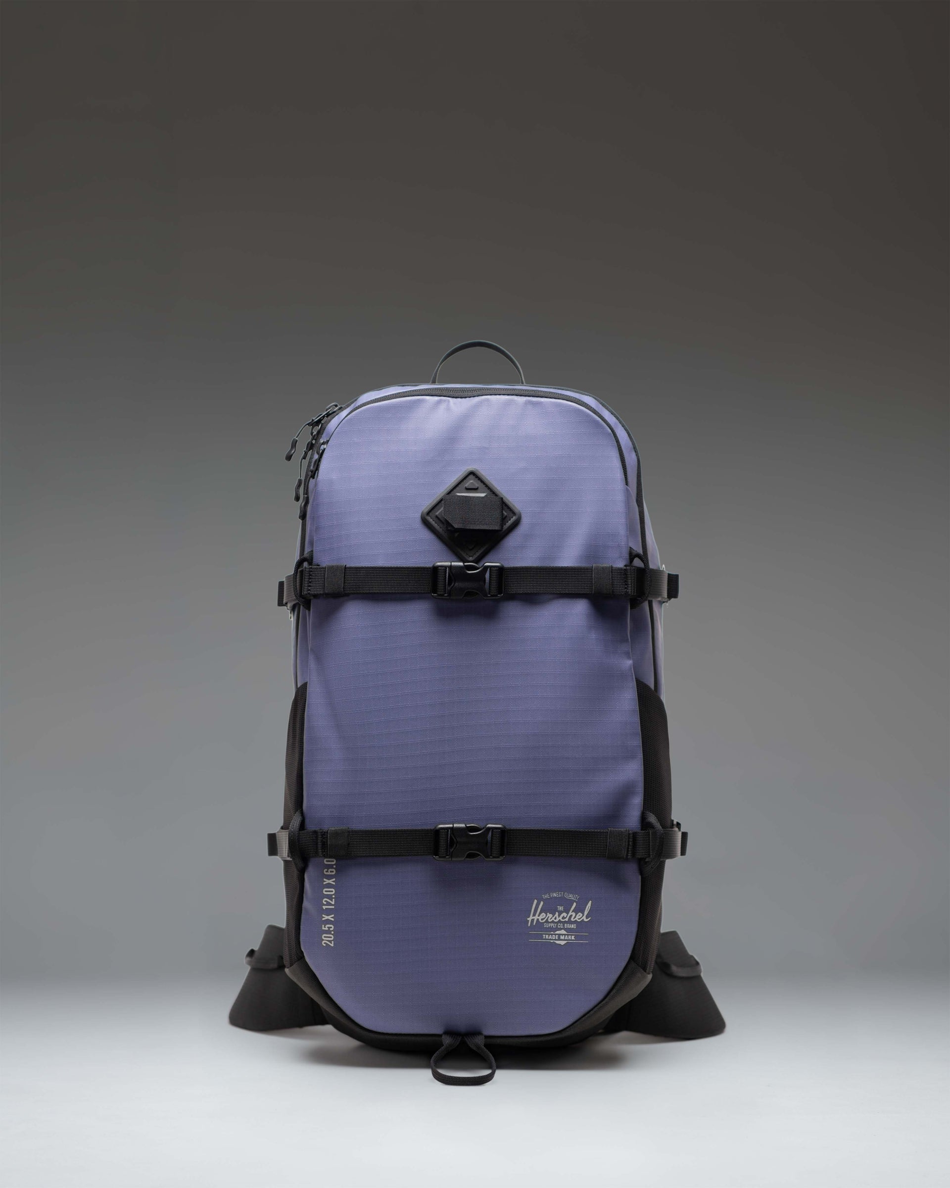 herschel backpack features Heritage A second side storage pocket provides space for smaller items that you want to access quickly such as a smartphone Pop Quiz Backpack Black/Tan