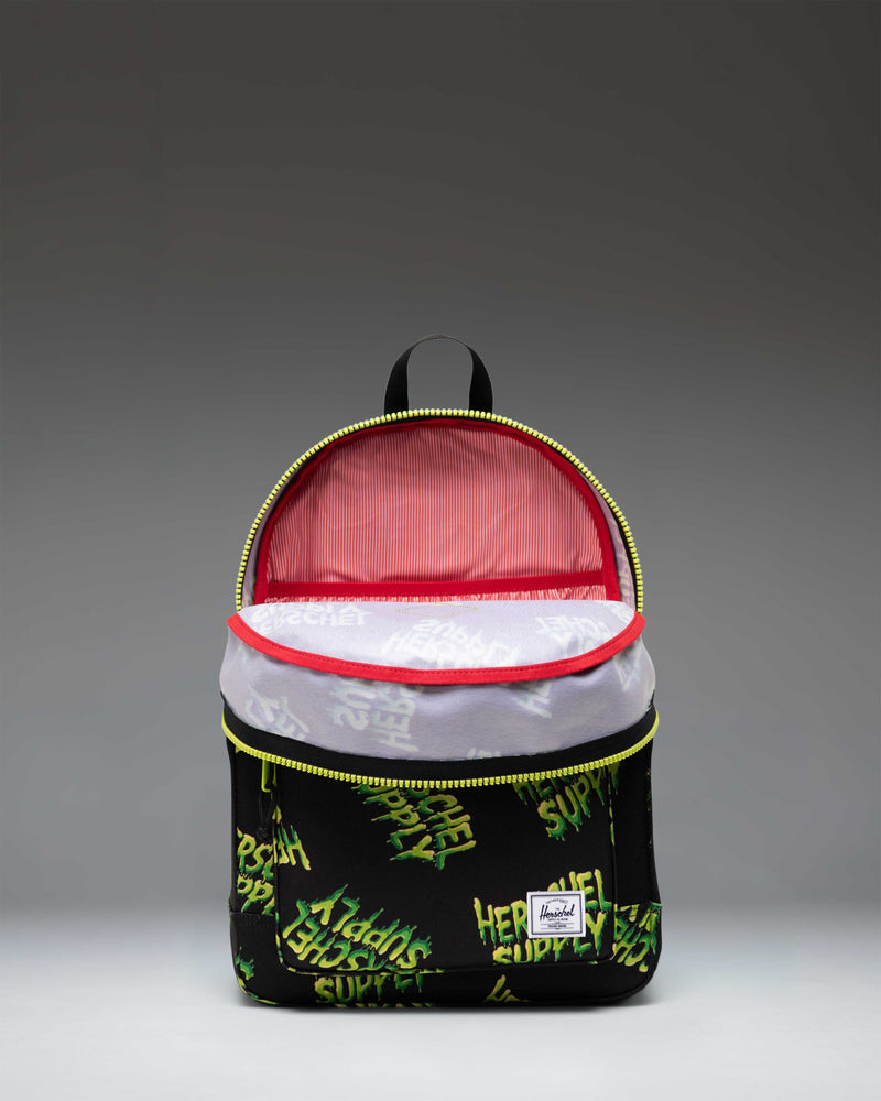 grey and red heritage herschel backpack Heritage Kids Herschel Supply Co. USA The large main compartment promises ample space for your gear Herschel Supply Co Heritage Backpack