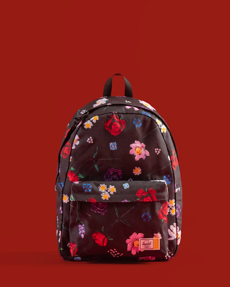herschel backpack with flowers Little America Summer Floral Black | Dont be dragged down by oversaturated style Herschel Heritage Youth Backpack-Floral Field