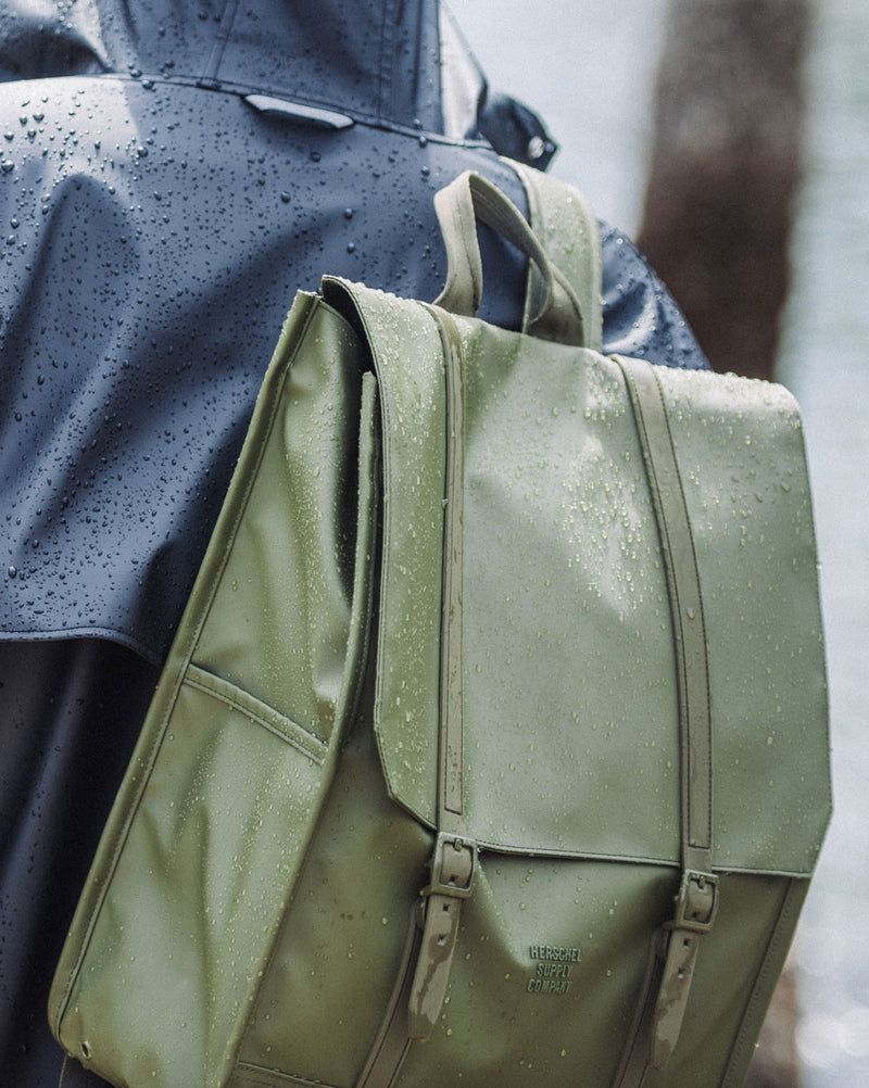 herschel backpack stiff City Weather Resistant Supply Co. USA friendly reinforced bottom Herschel Classic XL Backpack-Trekking Green/Tan