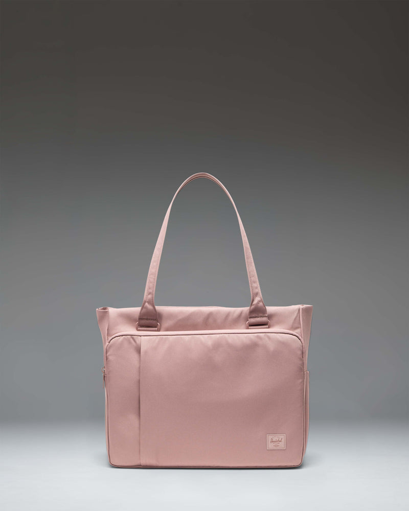 Herschel Supply Co. Kaslo Tote Tech bag in Ash Rose Tonal pink.