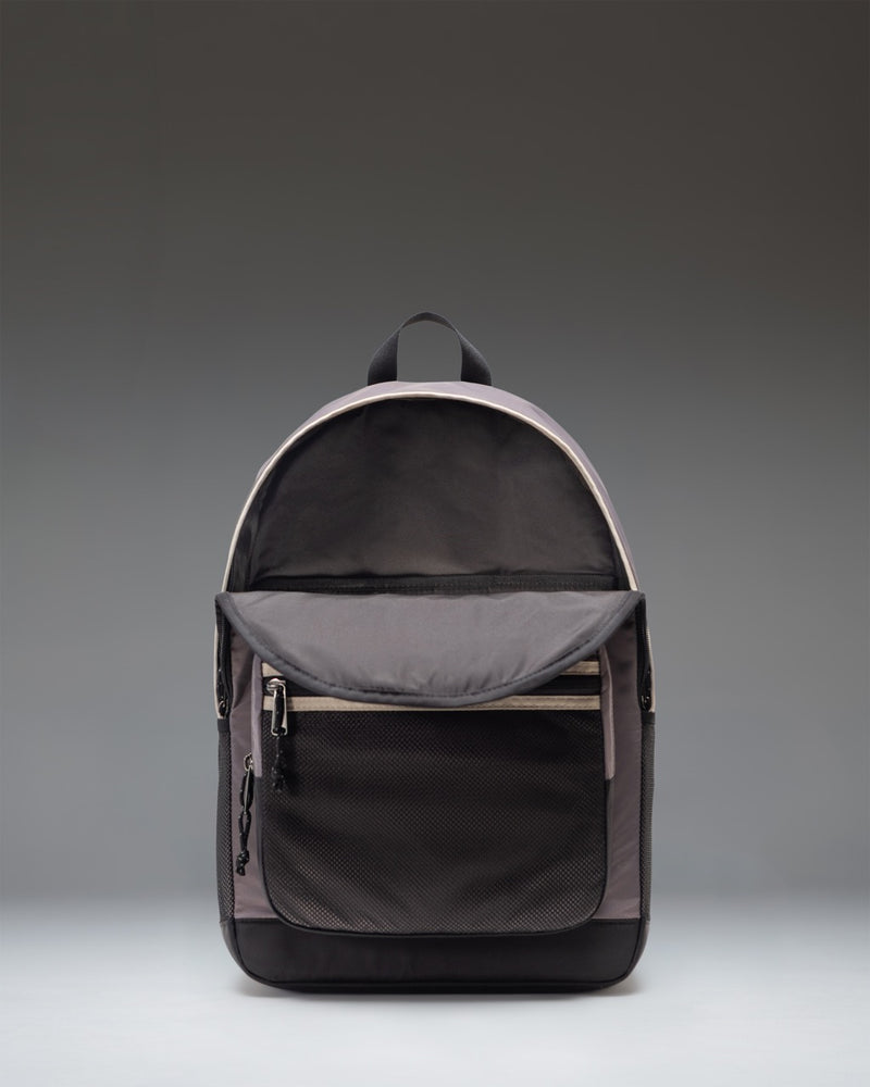 Herschel Supply Co. Kaine Backpack in Dark Gull Gray, featuring a durable design with multiple compartments and adjustable straps.