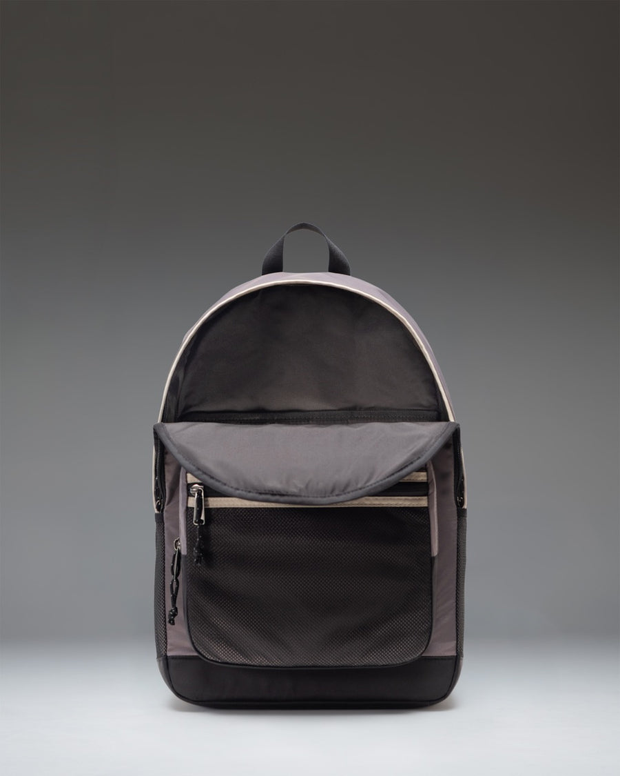 Herschel Supply Co. Kaine Backpack in Dark Gull Gray, featuring a durable design with multiple compartments and adjustable straps.