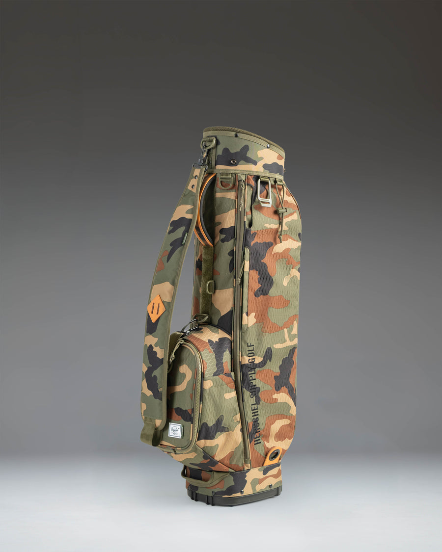 Herschel Watt Sunday Bag in Woodland Camo golf carry bag.