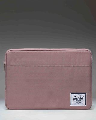 Herschel Supply Co. Anchor 15-16 Inch Laptop Sleeve in Ash Rose pink.