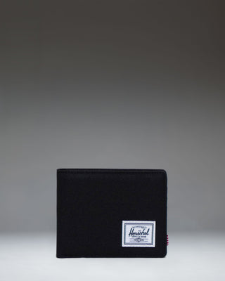 Herschel Supply Co. Roy Wallet in black, featuring a classic bi-fold design.