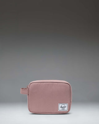 Herschel Supply Co. Anchor Organizer in Ash Rose, a compact tech pouch with a front zipper pocket.