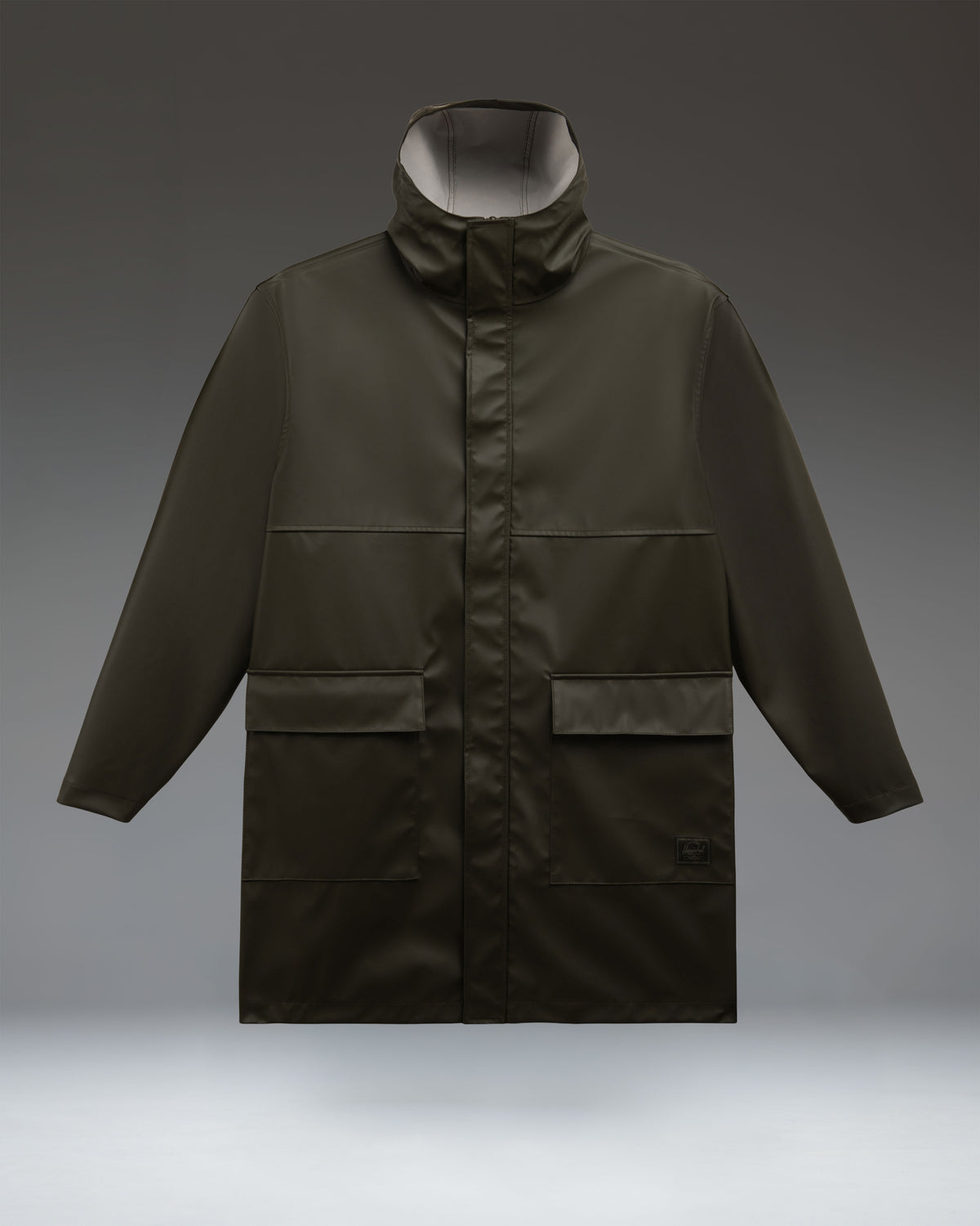 Long Classic Rain Jacket Men