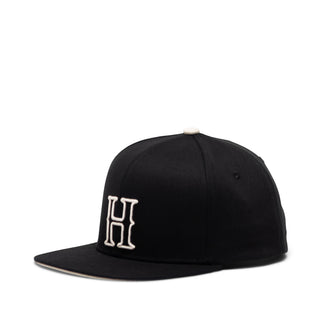 Whaler 6 Panel Blackletter Cap