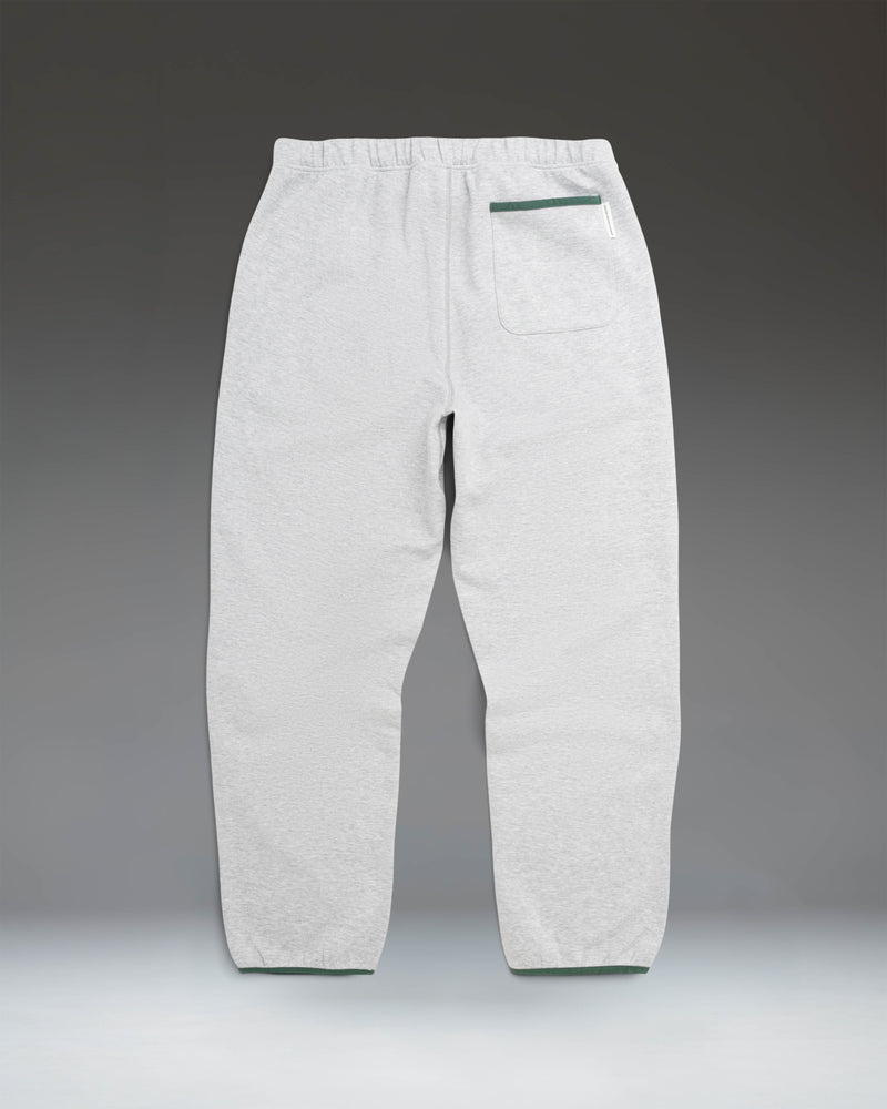 Men's Performance Sweatpants in Heather Light Grey by Herschel Supply Co. Front view showing a classic athletic fit and comfortable waistband.
