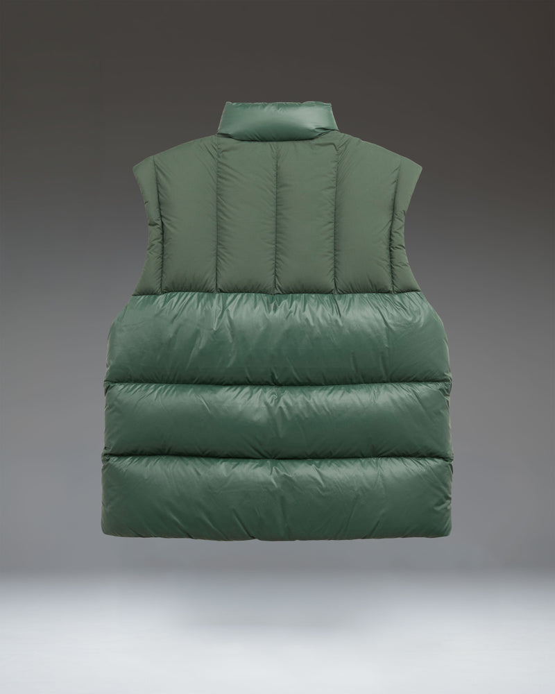 Herschel Supply Co. Men's Puffer Vest in deep Pineneedle green.