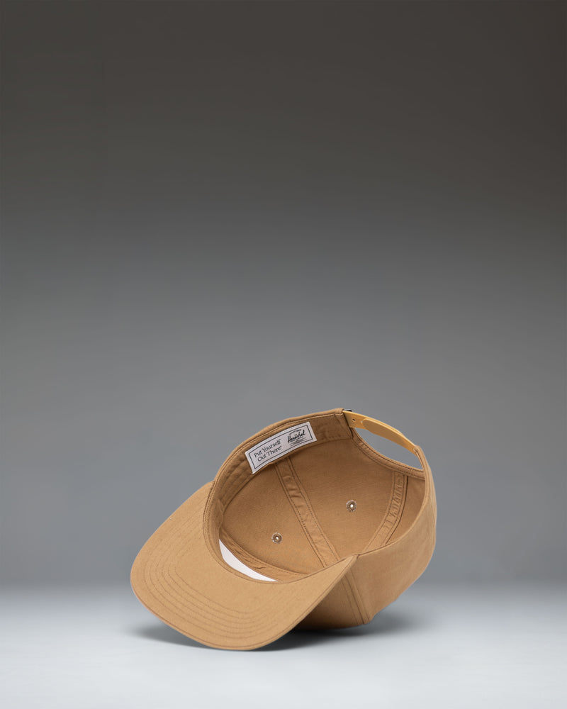 Herschel Supply Co Whaler 6 Panel Cap in Antique Bronze.