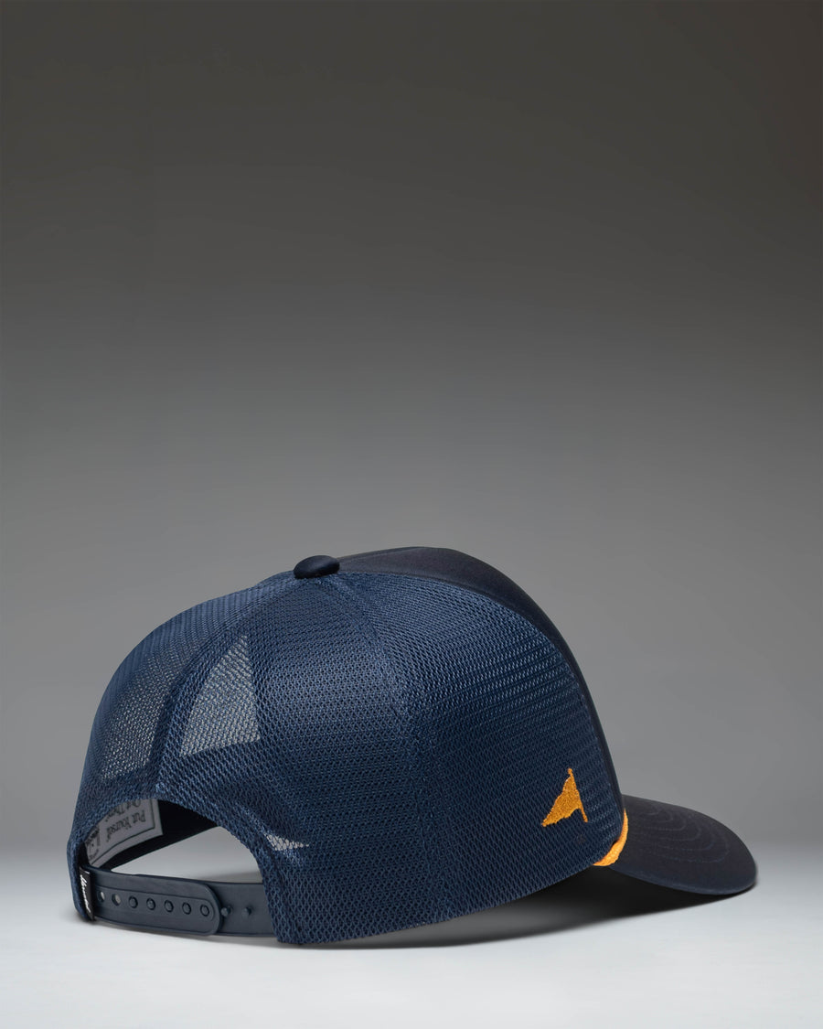 Herschel Supply Co Marina Mesh Yachting Cap in Darkest Navy.