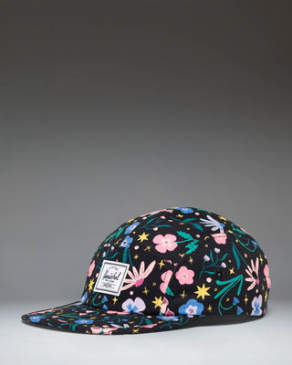Herschel Supply Co. Glendale Kids Cap in Enchanted Garden floral print.