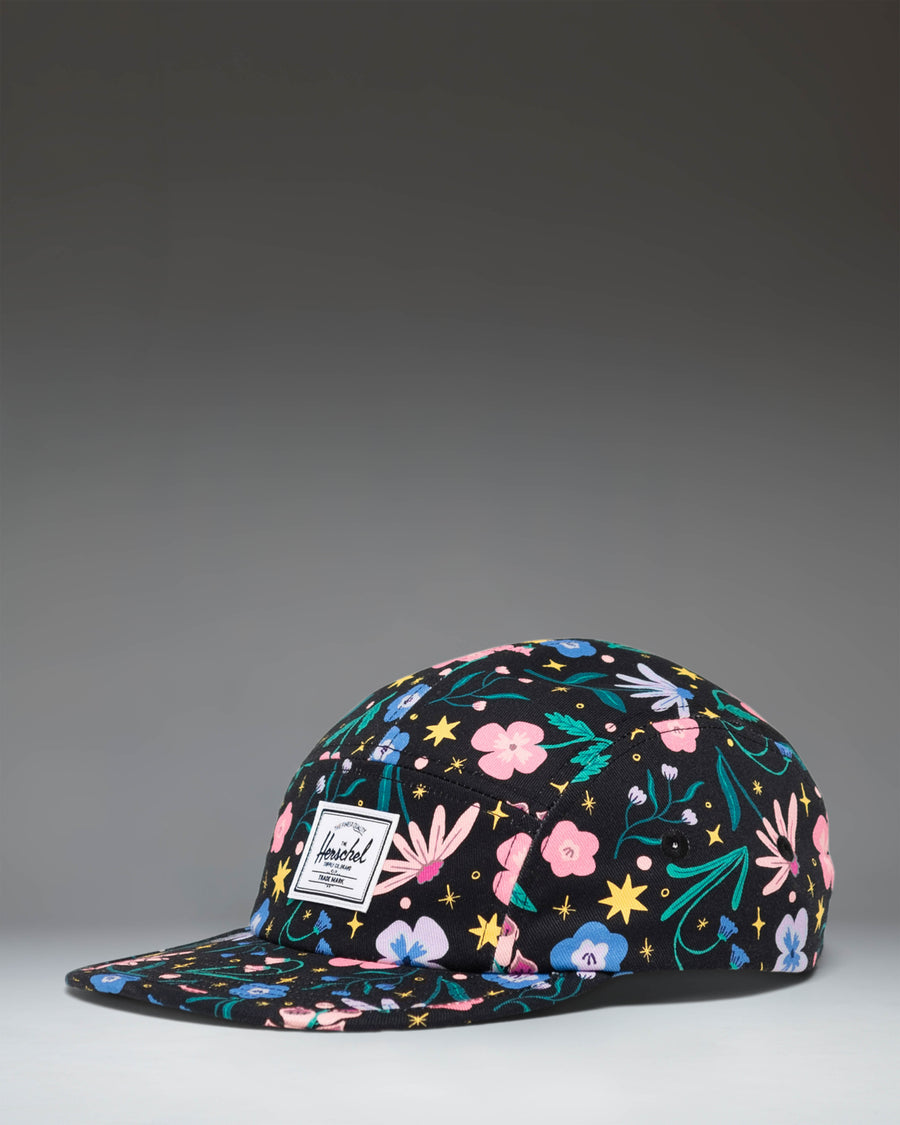 Herschel Supply Co. Glendale Kids Cap in Enchanted Garden floral print.