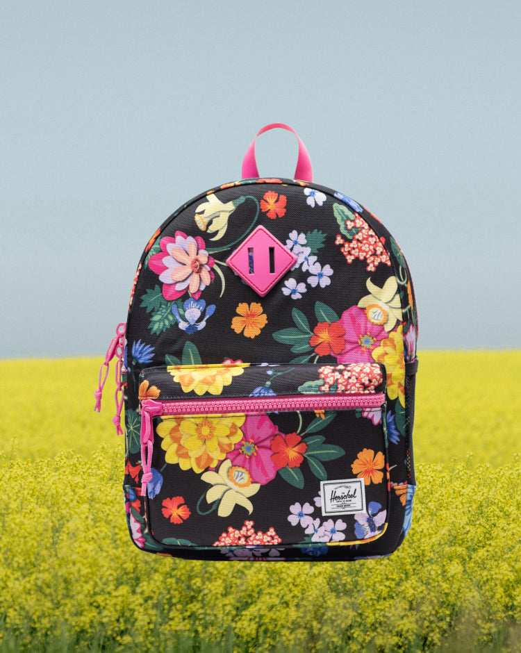 Herschel Heritage Kids Backpack in Paper Garden.
