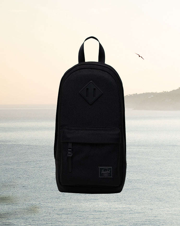 Herschel Supply Co. Herschel Heritage Shoulder Bag in Black Tonal.
