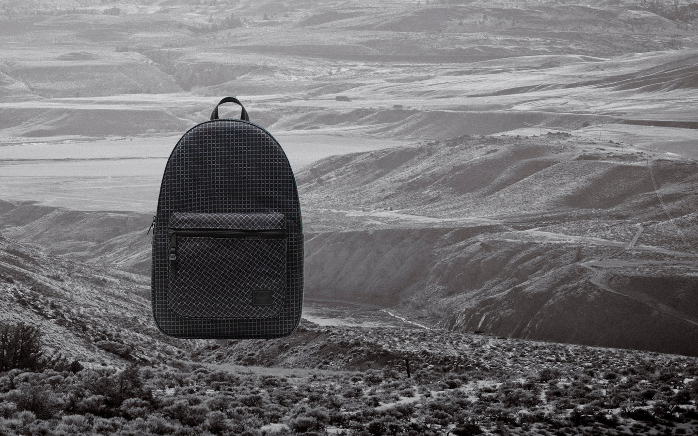Herschel Supply Co. Settlement Backpack in Grid - Black.