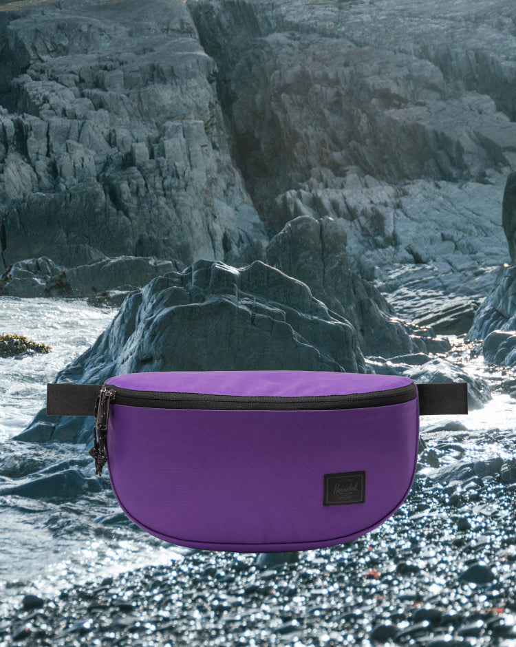 Herschel Supply Co. Kaine Hip Pack in Acai purple.