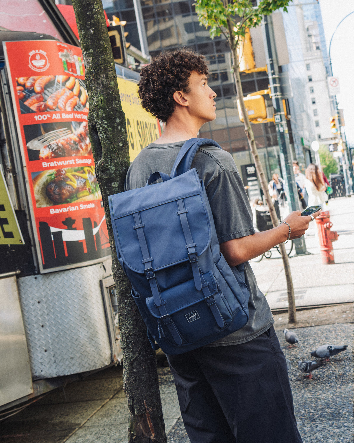 Herschel Little America Twill – fotografie modelu