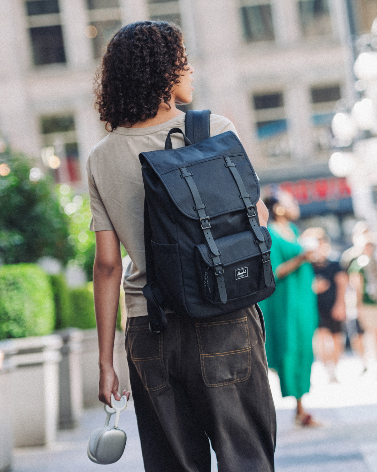 Herschel Little America Mid Twill – fotografie modelu