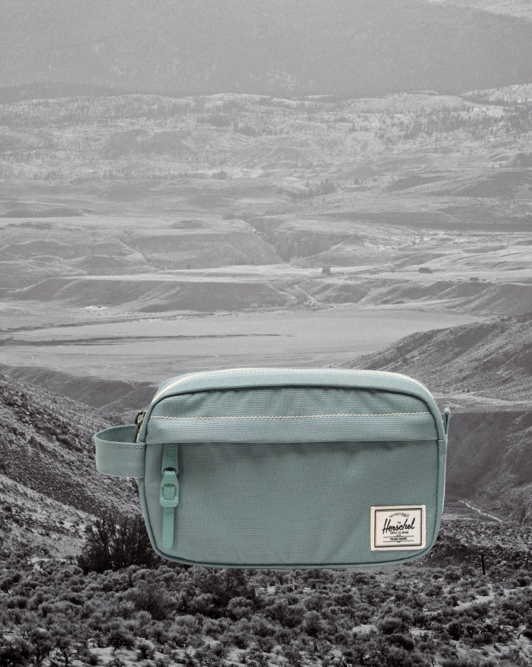 Herschel Supply Co. Chapter Small Travel Kit, a compact and durable toiletry bag designed for organizing travel essentials.