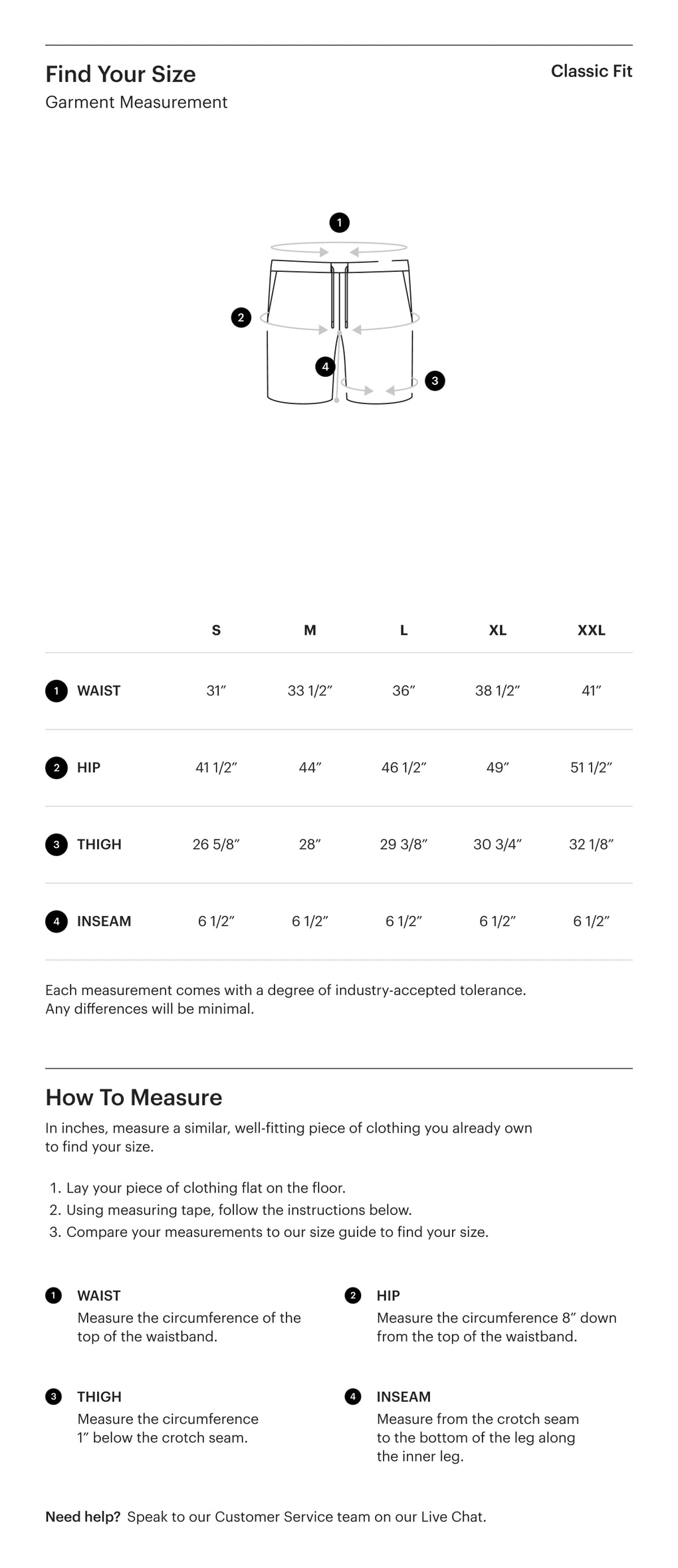 Men's Herschel Supply Co. Size Chart for Sweatshorts. S: Chest 37-39, Waist 31-33. M: Chest 39-41, Waist 33-35. L: Chest 41-44, Waist 35-38. XL: Chest 44-46, Waist 38-40. XXL: Chest 46-48.