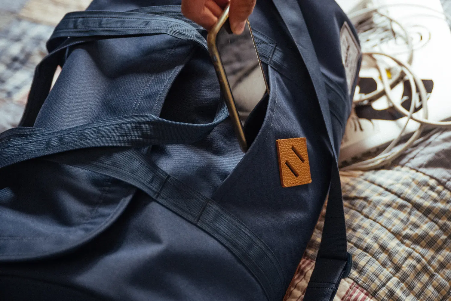 Small herschel duffle discount
