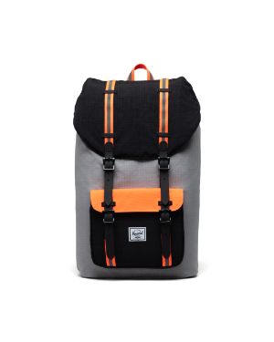 Sharkskin Enzyme Ripstop/Black Enzyme Ripstop/Shocking Orange