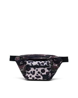 herschel leopard fanny pack