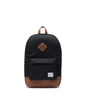 herschel leather backpack