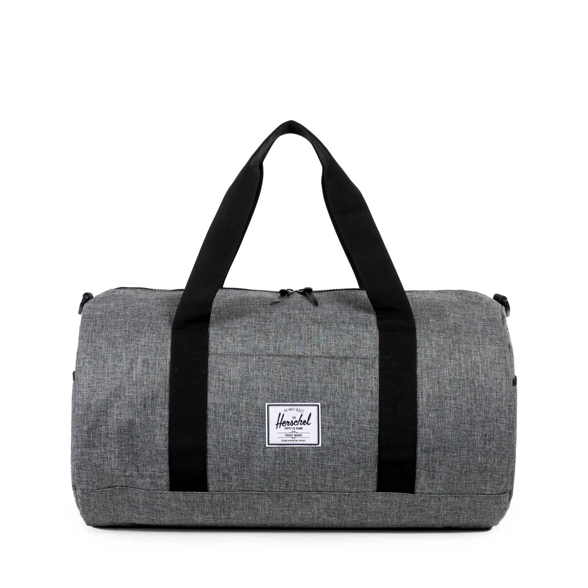 herschel black duffle bag