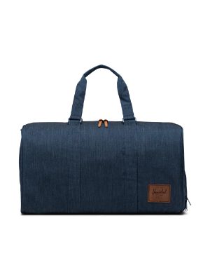 denim duffle bag