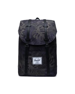 herschel black backpack women's