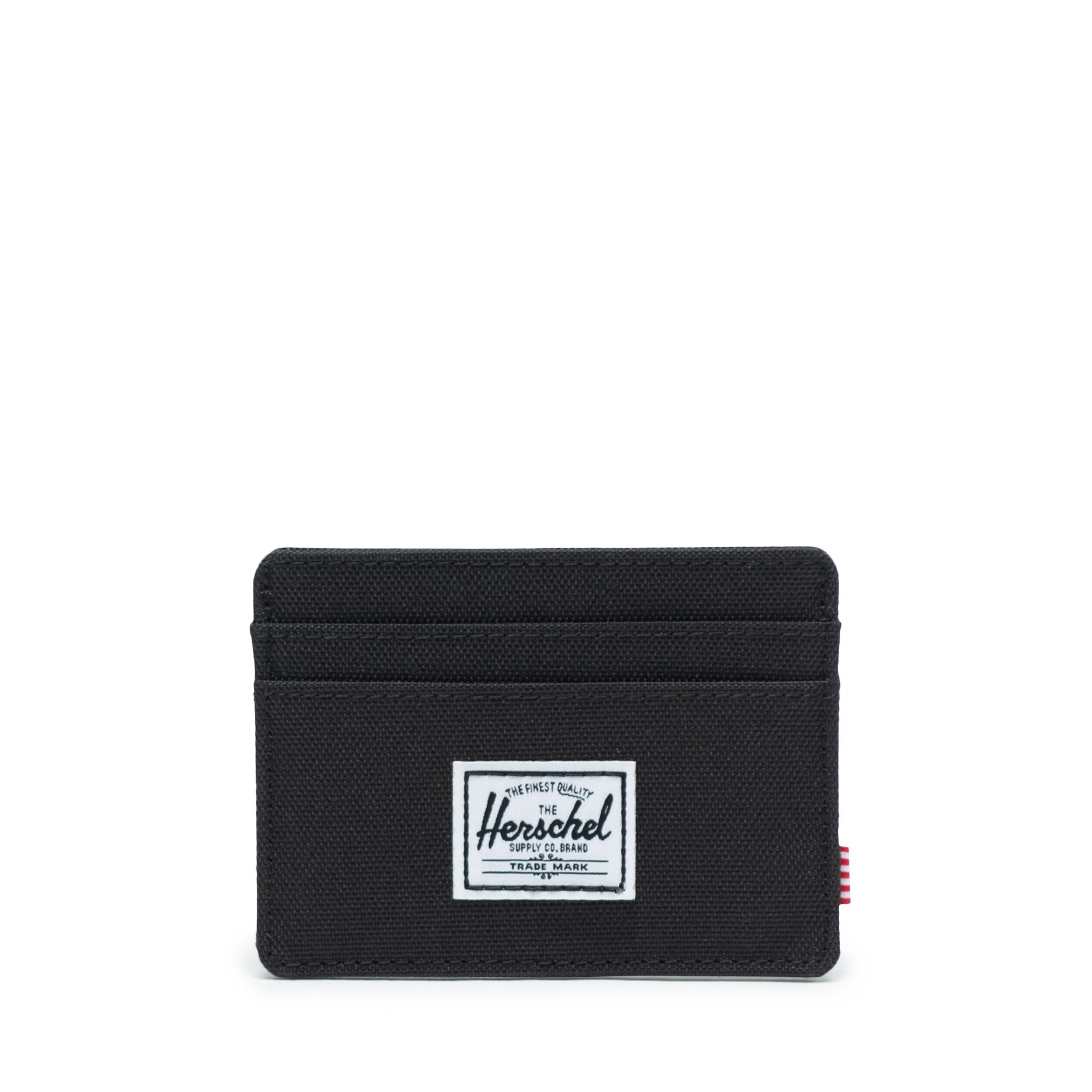 Herschel Oscar RFID Wallet Kredit- Visitenkartenetui Raven Crosshatch Grau 